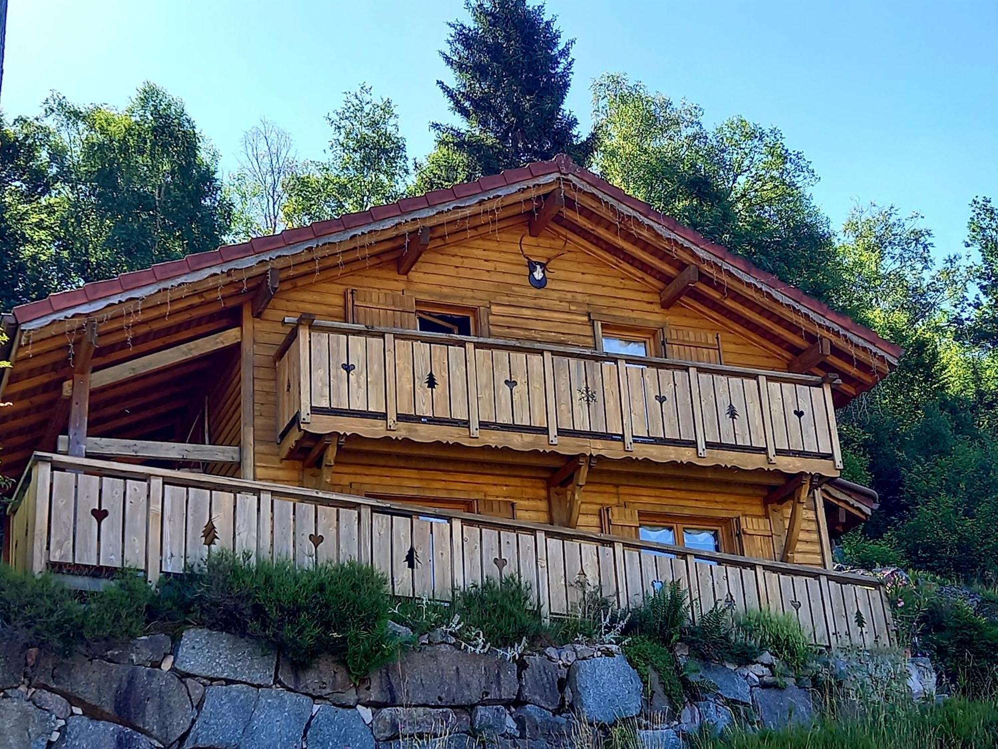 Chalet Typique Vosgien "Les Barbotines" 旺特龙 外观 照片
